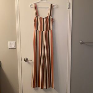 Urban Outfitters Striped Jumpsuit